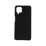 TopQ Thunder Samsung A12 silicone black 57941 - Phone Cover