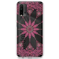 TopQ Xiaomi Redmi 9T silicone Pink Mandala 58120 - Phone Cover