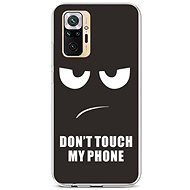 TopQ Xiaomi Redmi Note 10 Pro silicone Don't Touch 58107 - Phone Cover