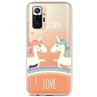 TopQ Xiaomi Redmi Note 10 Pro silicone Unicorn Love 58102 - Phone Cover