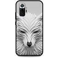 TopQ LUXURY Xiaomi Redmi Note 10 Pro solid White wolf 58015 - Phone Cover