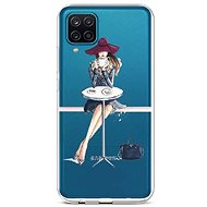 TopQ Samsung A12 silicone Lady 6 57779 - Phone Cover