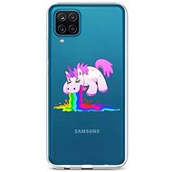 TopQ Samsung A12 silicone Rainbow Splash 57773 - Phone Cover