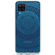 TopQ Samsung A12 silicone Navy Mandala 57769 - Phone Cover