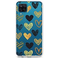 TopQ Samsung A12 Silicone Heart 57766 - Phone Cover