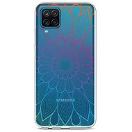 TopQ Samsung A12 silicone Rainbow Mandala 57762 - Phone Cover