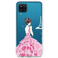 TopQ Samsung A12 silicone Pink Princess 57760 - Phone Cover