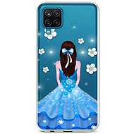 TopQ Samsung A12 silicone Blue Princess 57759 - Phone Cover