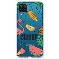 TopQ Samsung A12 silicone Summer 57749 - Phone Cover