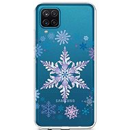TopQ Samsung A12 silicone Snowflake 57742 - Phone Cover