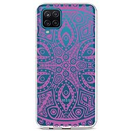 TopQ Samsung A12 silicone Violet Mandala 57741 - Phone Cover