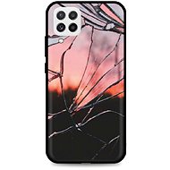 TopQ LUXURY Samsung A12 solid Pink Broken 57618 - Phone Cover