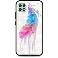 TopQ LUXURY Samsung A12 Solid Feather 57606 - Phone Cover