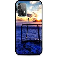 TopQ Samsung A52 silicone Hockey Sunset 57442 - Phone Cover