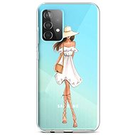TopQ Samsung A52 silicone Lady 5 57414 - Phone Cover