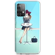 TopQ Samsung A52 silicone Lady 6 57412 - Phone Cover