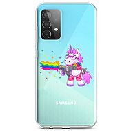 TopQ Samsung A52 silicone Rainbow Gun 57407 - Phone Cover