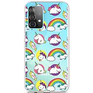 TopQ Samsung A52 silicone Chunky Unicorns 57372 - Phone Cover