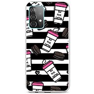 TopQ Samsung A52 silicone Cups 57341 - Phone Cover