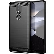 TopQ Nokia 2.4 silicone black 57919 - Phone Cover