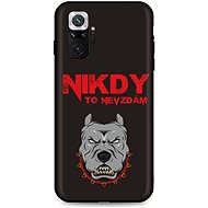 TopQ Xiaomi Redmi Note 10 Pro silicone Never give up 58155 - Phone Cover