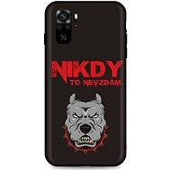 TopQ Xiaomi Redmi Note 10 silicone Never give up 58154 - Phone Cover