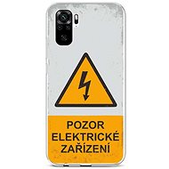 TopQ Xiaomi Redmi Note 10 silicone Attention electrical device 58083 - Phone Cover