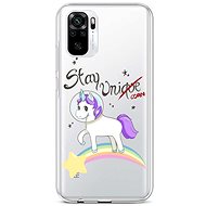 TopQ Xiaomi Redmi Note 10 silicone Stay Unicorn 58080 - Phone Cover