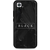 TopQ LUXURY Xiaomi Redmi Note 10 Pro solid Black 58019 - Phone Cover