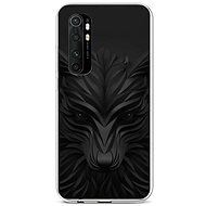 TopQ Xiaomi Mi Note 10 Lite silicone Black Wolf 57836 - Phone Cover