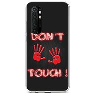 TopQ Xiaomi Mi Note 10 Lite silicone Don't Touch Red 57834 - Phone Cover