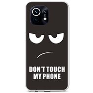 TopQ Xiaomi Mi 11 silicone Don't Touch 57822 - Phone Cover