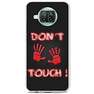 TopQ Xiaomi Mi 10T Lite silicone Don't Touch Red 57795 - Phone Cover