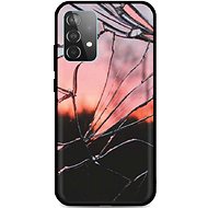 TopQ LUXURY Samsung A52 solid Pink Broken 57692 - Phone Cover