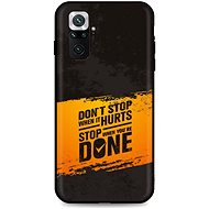TopQ Xiaomi Redmi Note 10 Pro silicone Don't Stop 58159 - Phone Cover