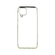 TopQ Frame Samsung A12 silicone silver 58360 - Phone Cover