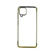 TopQ Frame Samsung A12 silicone gold 58359 - Phone Cover