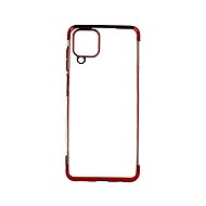 TopQ Frame Samsung A12 silicone red 58358 - Phone Cover