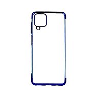 TopQ Frame Samsung A12 silicone blue 58356 - Phone Cover