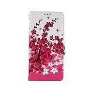 TopQ Xiaomi Redmi Note 10 Pro knižkové Kvety textil 58038 - Puzdro na mobil
