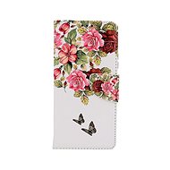 TopQ Xiaomi Redmi Note 10 Pro booklet Tender flowers 58058 - Phone Case