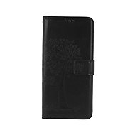 TopQ Samsung A52 booklet Black tree owls 57715 - Phone Case