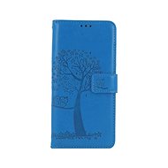 TopQ Samsung A52 booklet Blue tree owls 57713 - Phone Case