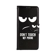 TopQ Samsung A52 booklet Don't Touch 57617 - Phone Case