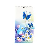 TopQ Samsung A52 booklet White with bow tie 57612 - Phone Case