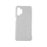 Forcell Samsung A32 glitter silver 59134 - Phone Cover