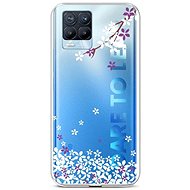 TopQ Realme 8 Pro Silicone Sakura Blossoms 58787 - Phone Cover