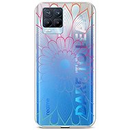 TopQ Realme 8 Pro Silicone Rainbow Mandala 58785 - Phone Cover