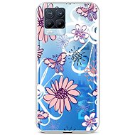 TopQ Realme 8 Pro Silicone Flowers 58783 - Phone Cover