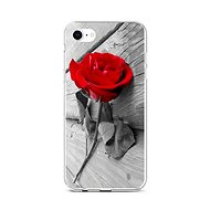 TopQ iPhone SE 2020 silicone Red Rose 58730 - Phone Cover